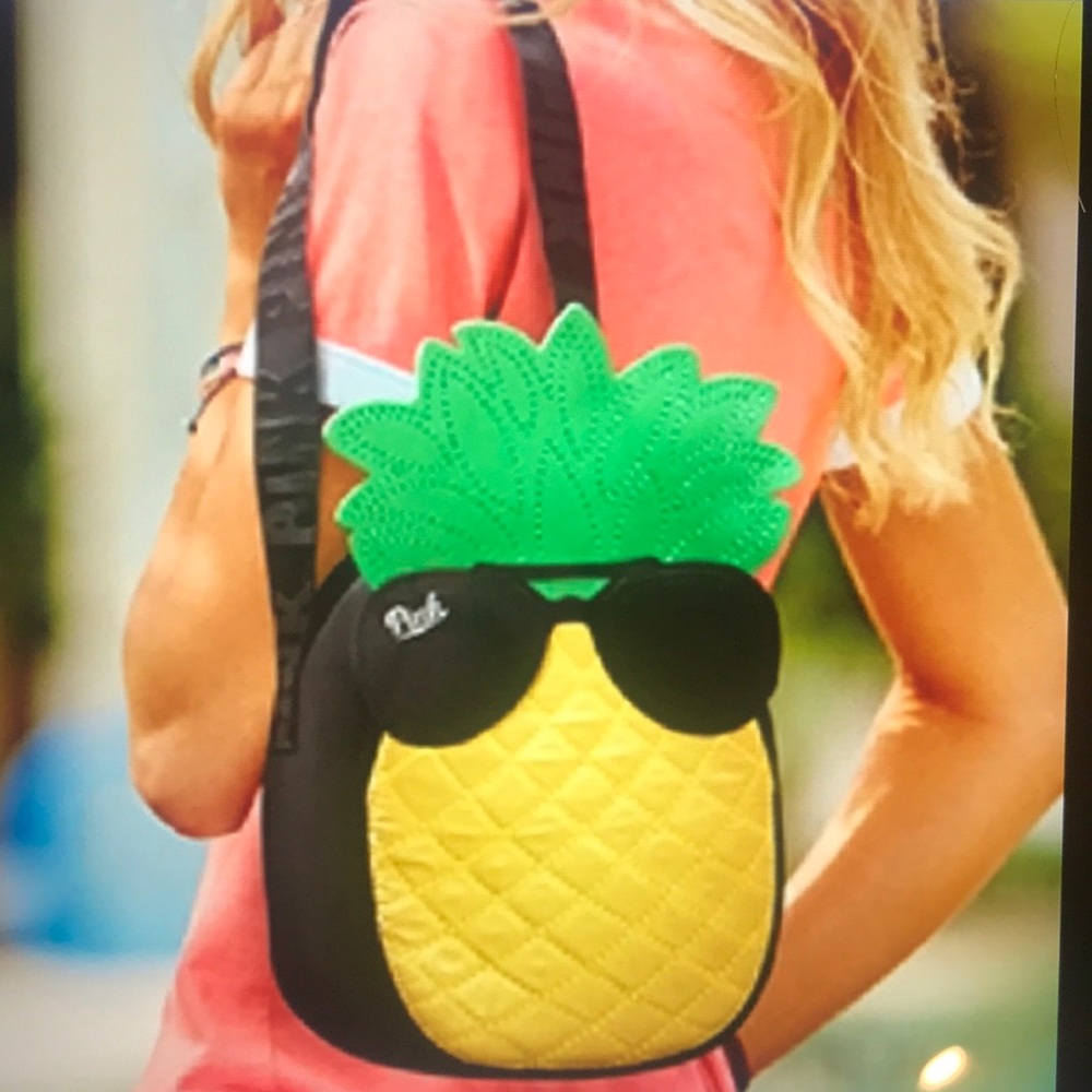 PINK Victoria Secret Pineapple tote Pack